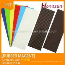 rubber magnet with colorful PVC